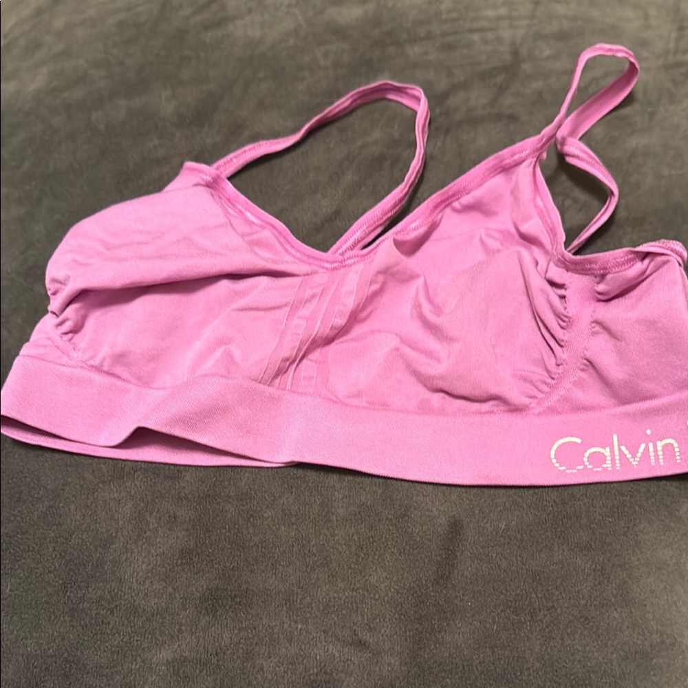 Calvin Klein Pink Bra